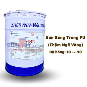 Sơn Bóng Trong PU Sherwin Williams – Chậm Ngã Vàng