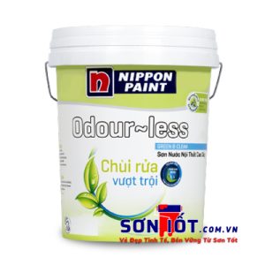 Sơn Nippon Odour-Less Chùi Rửa Vượt Trội