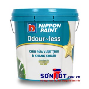 Sơn Nippon Odour-less Chùi Rửa Vượt Trội & Kháng Khuẩn